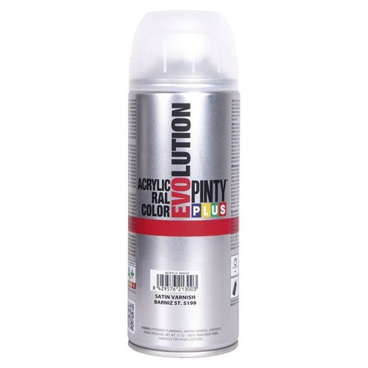 PINTURA SPRAY ACRIL.BARNIZ SATIN.400ML