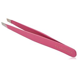 PINZA INOX SESGADA ROSA D FIL