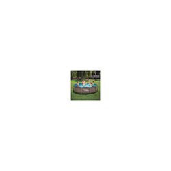 PISCINA TUB.D.366X76 CM+DEPUR.IMIT.RATTAN