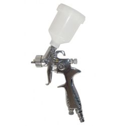 PISTOLA DE PINTAR IDEAL PARA RETOQUES. DEPOSITO SUPERIOR 125 CC. 3-4 BAR. 90-150LT./MIN.