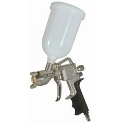 PISTOLA DE PINTAR PROFESIONAL CON DEPOSITO SUPERIOR. 0,5 LT. D.BOQUILLA 1,5. HVLP