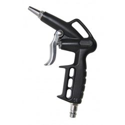 PISTOLA DE SOPLAR BOQUILLA CORTA. CONEXION RAPIDA. PRESION DE TRABAJO 4-7 BAR. MAXIMA: 10 BAR