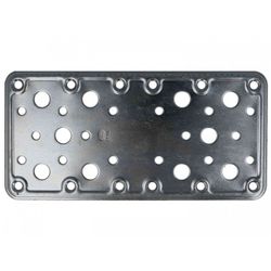 PLACA 502-185X90 ACERO ZINCADO (S)