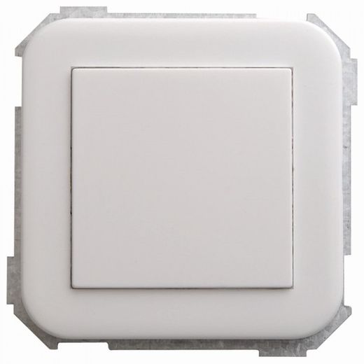 PLACA CIEGA BLANCO
