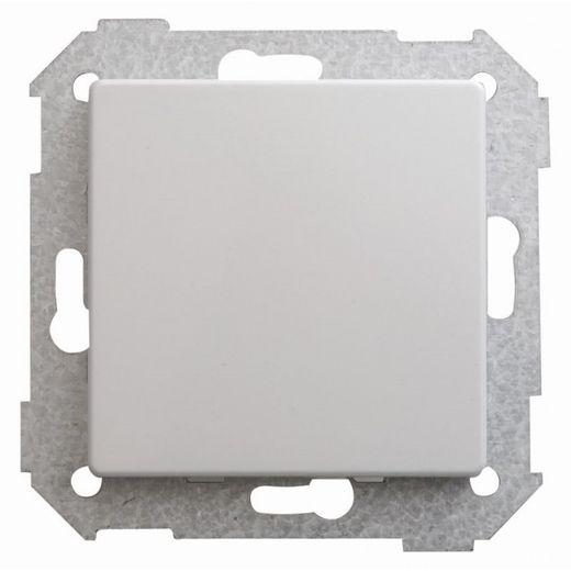 PLACA CIEGA BLANCO