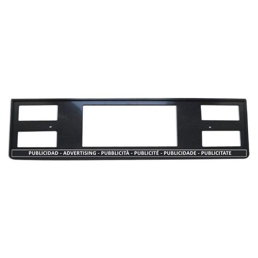 PLACA PORTAMATRICULA ANONIMA