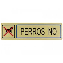 PLACA SIMBOLO 56-163X45 AL.ORO DISPL.