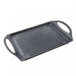 PLANCHA ALUM.FUND.29X22 CM.PIEDRA RAYADA