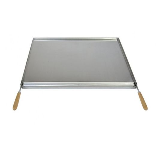 PLANCHA ASADORA 570X420MM INOX