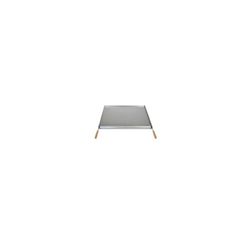 PLANCHA ASADORA 781X426 MMS. INOX.