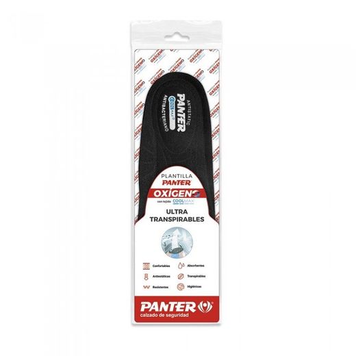 PLANTILLA COOLMAX OXIGENO EMBLISTADA NEG T-43