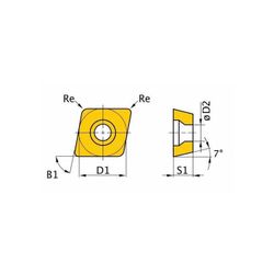 PLAQUITAS PARA 26 A 28/38 A 40, ISO, 5 UN.