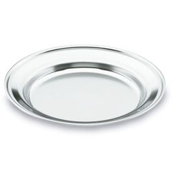 PLATO CAMPING LLANO 22 CMS. INOX 18%CR.