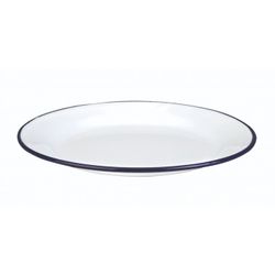 PLATO LLANO ESMALTADO 22CM