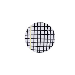 PLATO POSTRE PORCELANA 19.5CM ZIGZAG