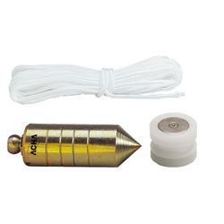 PLOMADA DE ACERO ZINCADA + NUEZ DIABOLO MAGNETICA DE NYLON  500grs