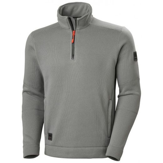 POLAR KENSINGTON HALFZIP KNIT FLEECE 930 GREY T-XL