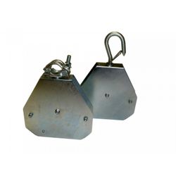 POLEA DB POULISTOP 2 D050B CON GANCHO
