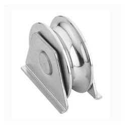 POLEA HIERRO C/SOPORTE. 80X20 MM.