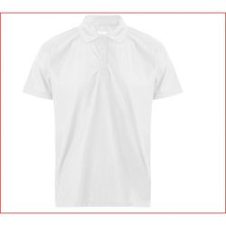 POLO 100% POLIÉSTER MC HOMBRE BLANCO T-L