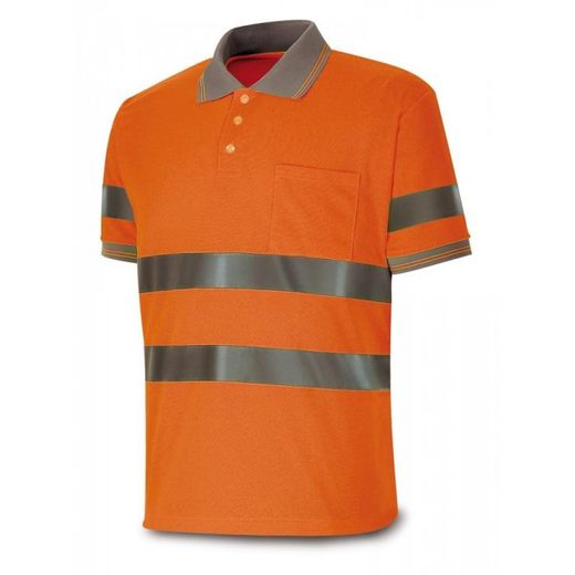 POLO ALTA VISIBILIDAD NARANJA FLUO T-L (1288PAVMCNF/L)
