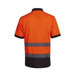 POLO APOLLO HI-VIS M/C NARANJA 3XL