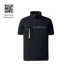 POLO MANGA CORTA LIBRA BLACK CARBON T-S