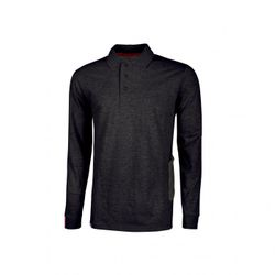 POLO MANGA LARGA LIVE BLACK CARBOB CONF. T-S