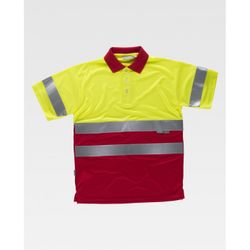 POLO REF.C3860 AMARILLO A.V.+ ROJO T-XL