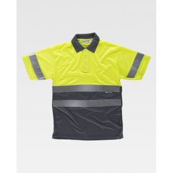 POLO REF.C3860 AMARILLO A.V.+GRIS T-L