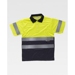 POLO REF.C3860 AMARILLO A.V.+MARINO T-4XL