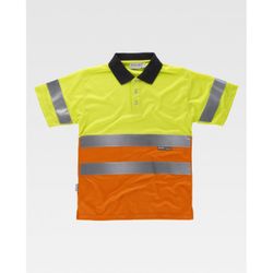 POLO REF.C3866 AMARILLO A.V.+ NARANJA A.V. T-XL