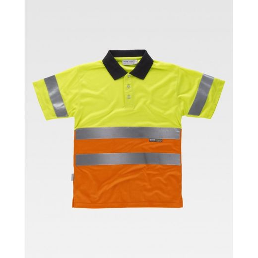 POLO REF.C3866 AMARILLO A.V.+ NARANJA A.V. T-XL