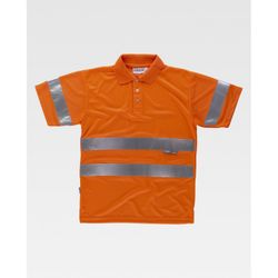 POLO REF.C3880 NARANJA A.V. T-3XL