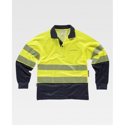 POLO REF.C3896 AMARILLO A.V.+MARINO T-S