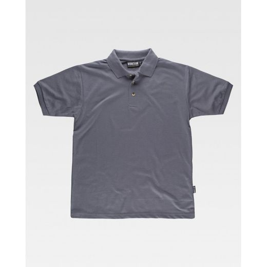 POLO REF.S6500 GRIS OSCURO T-M