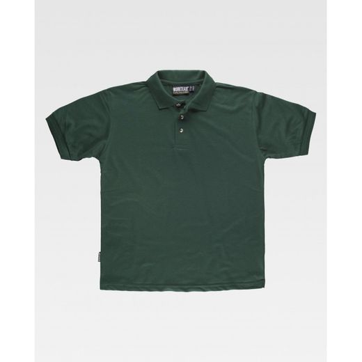 POLO REF.S6500 VERDE BOTELLA T-S