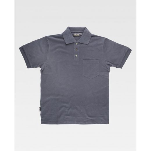 POLO REF.S6507 GRIS OSCURO T-XL
