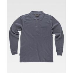 POLO REF.S6508 GRIS OSCURO T-XL