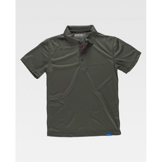 POLO REF.S6520 VERDE CAZA T-M