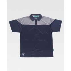 POLO REF.WF2616 MARINO+GRIS T-M