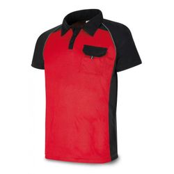 POLO TECNICA ROJO NEGRO T-L (1288PTMCRN/L)