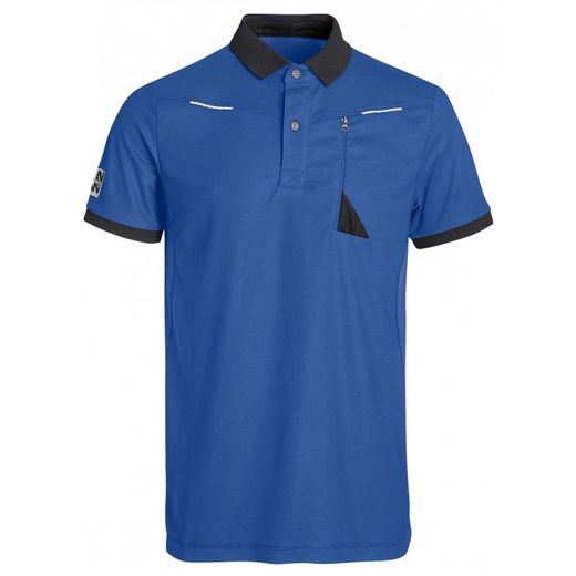 POLO TECNICO HORTEN AZUL/NEGRO 2XL