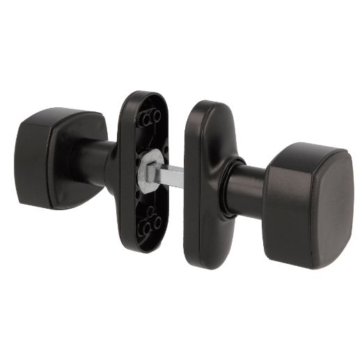 Amig 22040 | pomo aluminio 6807 | 81 x 31 mm | aluminio | negro