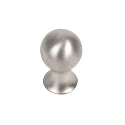 POMO LATON.D.13 MM. NIQUEL CEPILLADO.