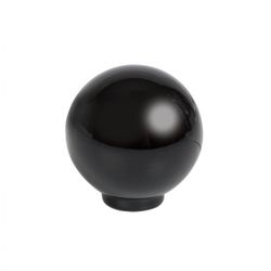 POMO PLASTICO. POLI DUR.D.34 MM. NEGRO.