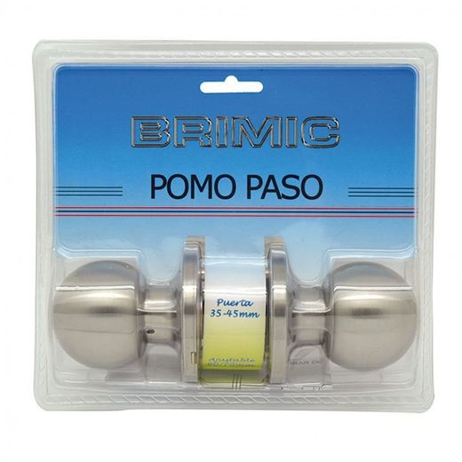 POMO PUERTA BOLA PASO INOXIDABLE