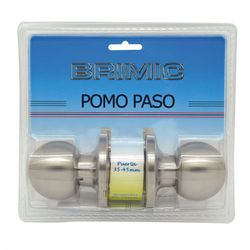 POMO PUERTA BOLA PASO LATON PULIDO