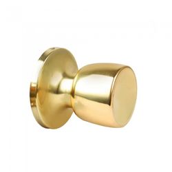 POMO TIRADOR PUERTA TUBULAR LATON BRILLO