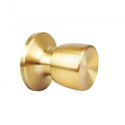 POMO TIRADOR PUERTA TUBULAR LATON MATE